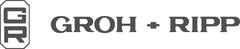 GR logo on the left with the text ‘GROH + RIPP’ in bold grey lettering on the right.