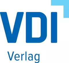 Logo mit blauem Text 