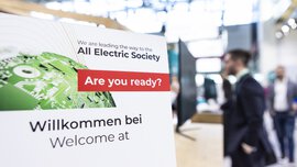 Die electronica präsentierte sich als internationale Plattform für die All Electric Society. 
