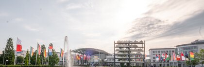 Messe München exterior view
