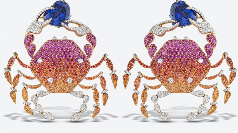 High Jewelry – Crab Earrings – Pavit Gujral