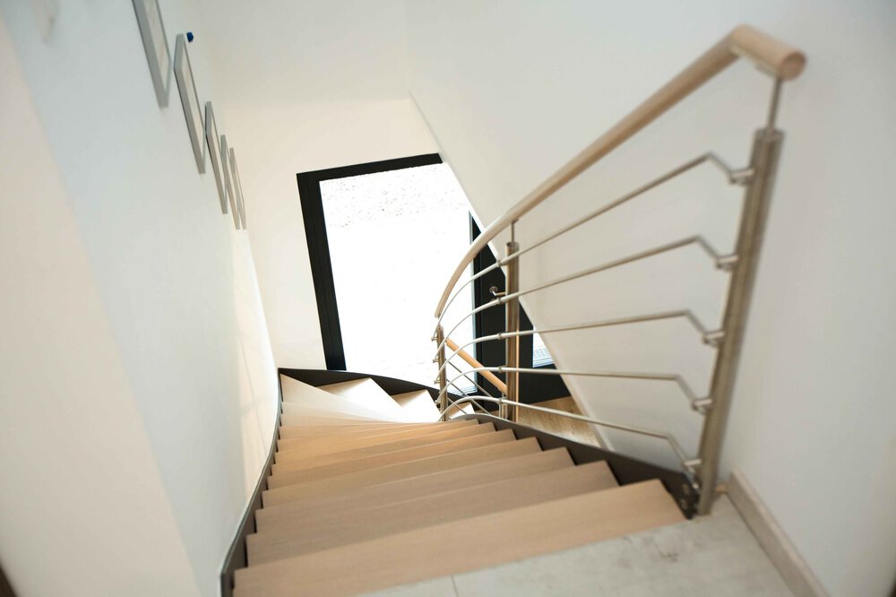 Treppe Musterhaus STREIF Haus GmbH 