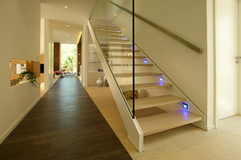 Flur Treppe Musterhaus FischerHaus GmbH & Co. KG 