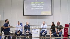 IFAT Munich Cross-industry session at digitalBAU conference & networking on the topic of sustainable circular economy in the construction industry.