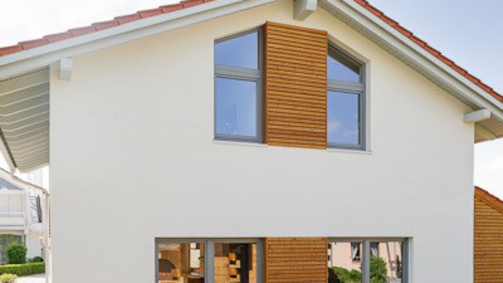 Außenansicht Musterhaus Albert-Haus 