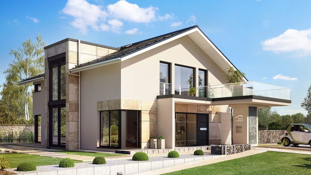 Außenansicht Musterhaus Bien-Zenker GmbH