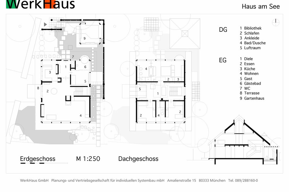 Grundrisse Musterhaus WerkHaus