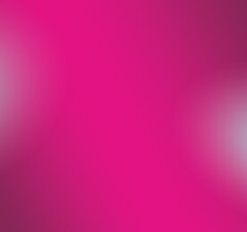Eine querformatige Headergrafik mit Farbverläufen in verschiedenen Pinktönen hin zu zwei hellblauen Punkten rechts und links.