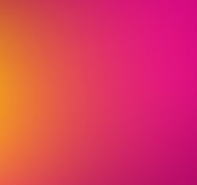 Eine querformatige Headergrafik mit einem Farbverlauf von Gelb-Orange auf der linken Seite zu Pink-Magenta auf der rechten Seite.