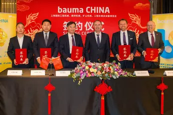 Vertragsverlängerung für die bauma CHINA