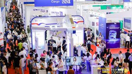 Well-attended exhibition hall at 