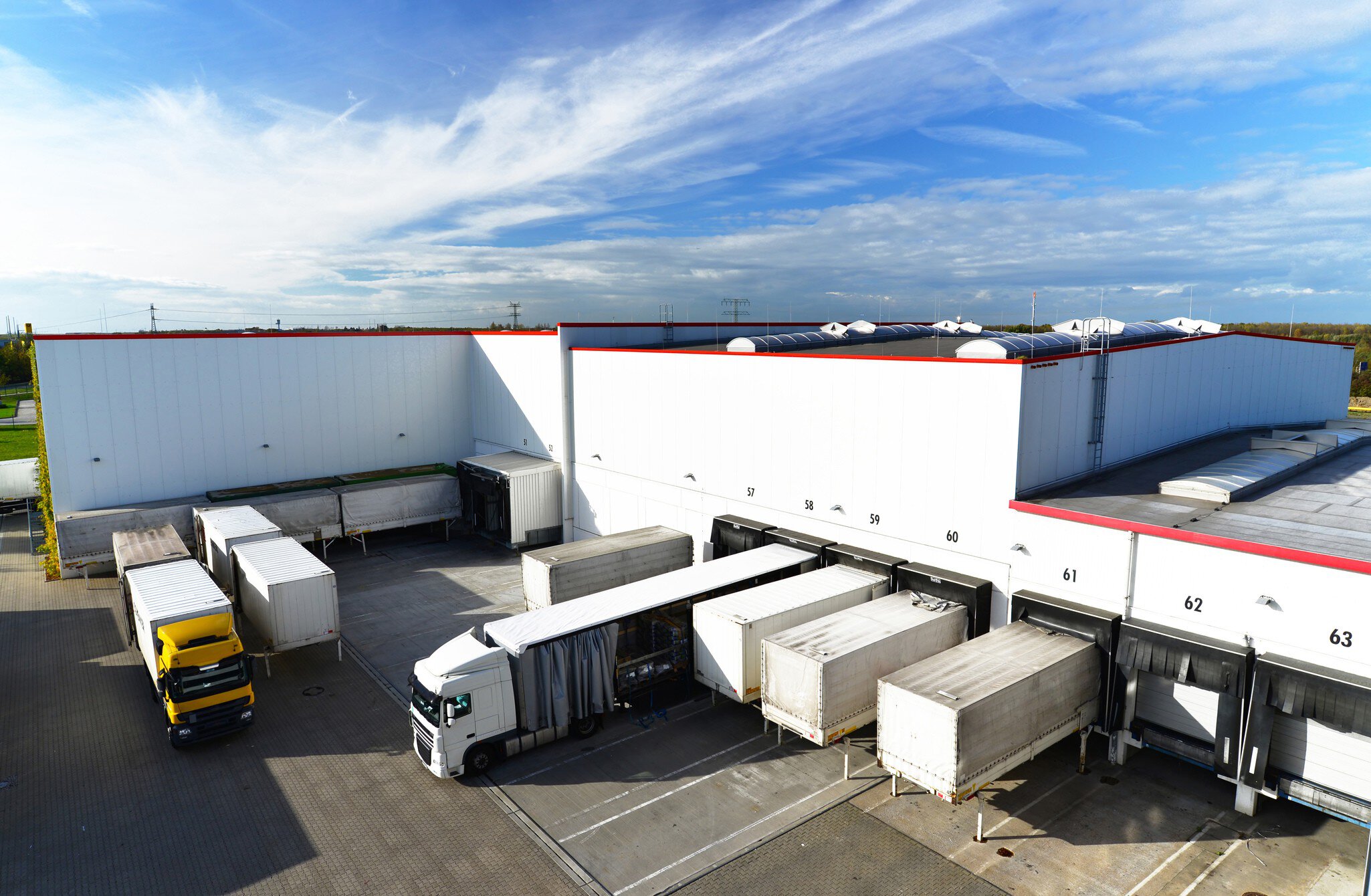 Loading trucks