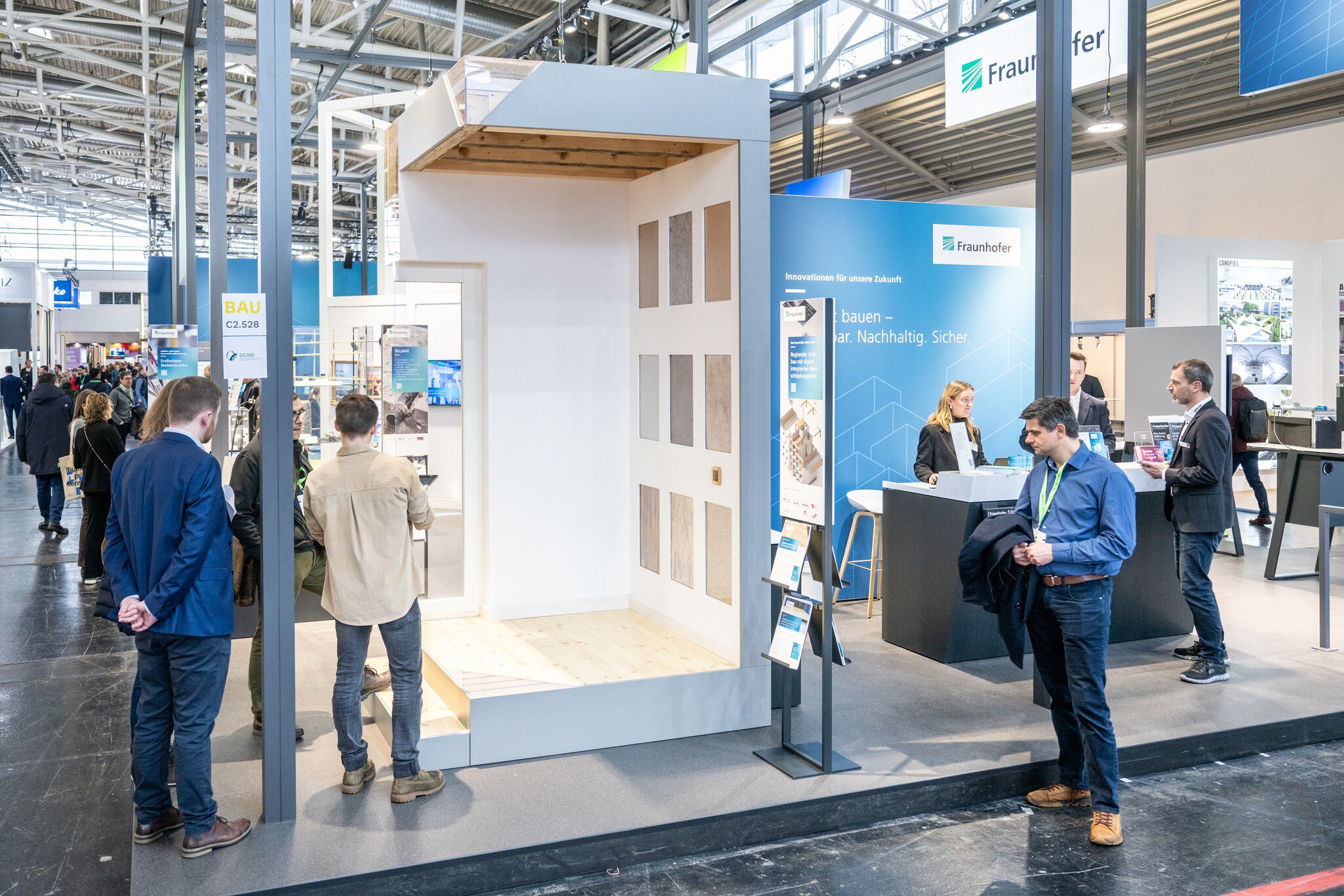 Sonderschau der Fraunhofer Allianz BAU