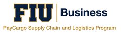 FIU Business PayCargo Supply Chain and Logistics Program logo on a white background.