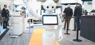 Service robotics at automatica