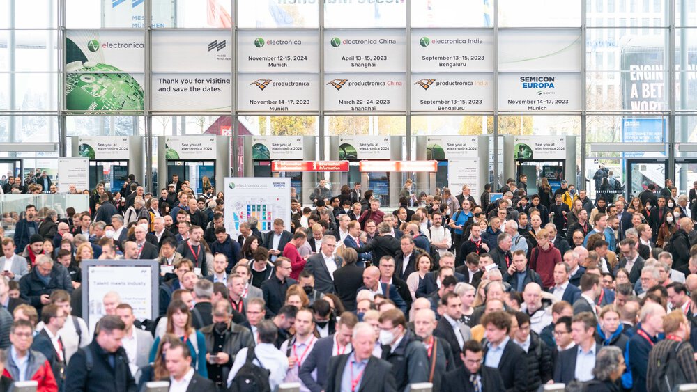 Als Weltleitmesse versammelt die electronica seit sechs Jahrzehnten die internationale Elektronikbranche.