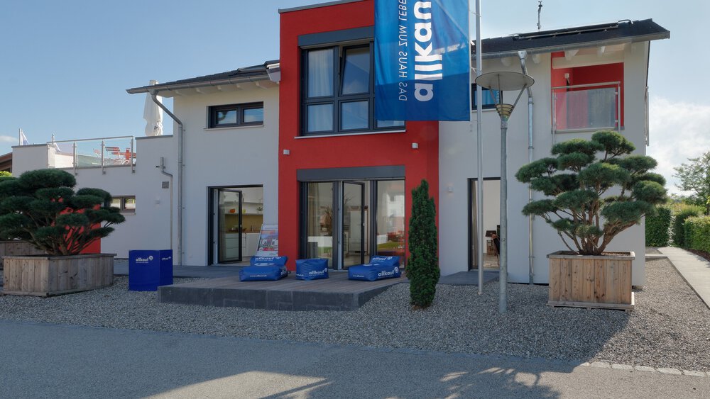 Außenansicht Musterhaus allkauf Haus GmbH