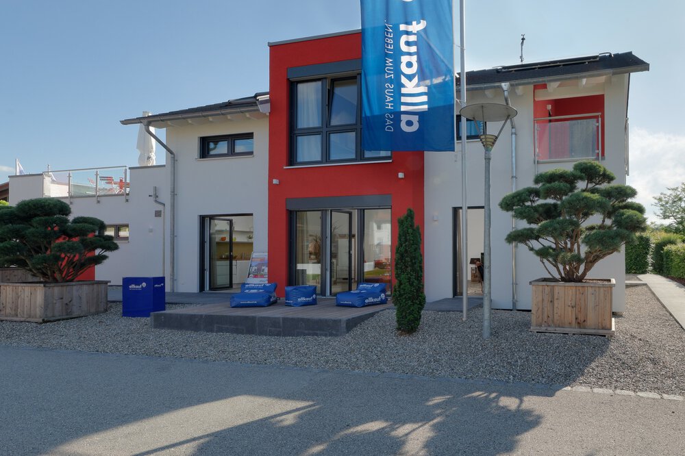 Außenansicht Musterhaus allkauf Haus GmbH
