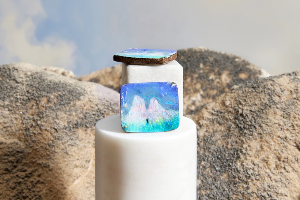 Gemstone: Boulder Opal Split, Josef Michel