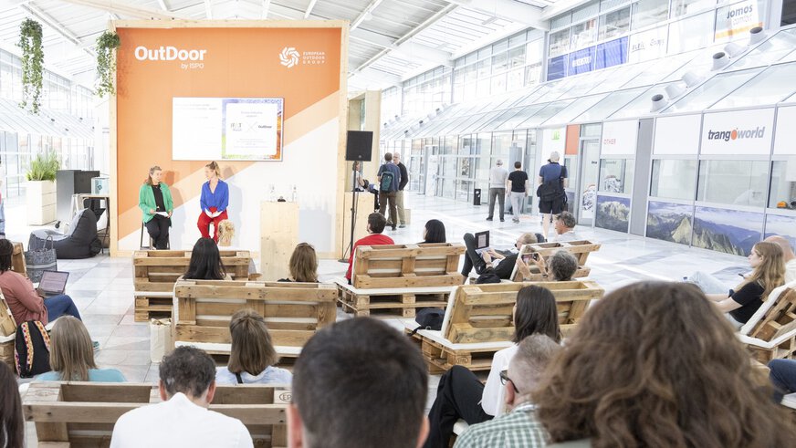 IFAT Munich Cross-industry session at OutDoor by ISPO on the topic of circular economy in the sports and outdoor industry.