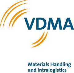 VDMA logo with orange concentric waves, starting from the 