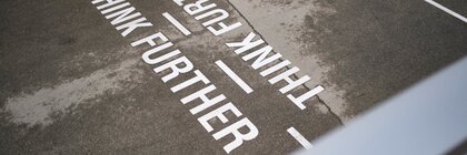 The lettering 