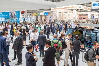 Messehalle der automatica