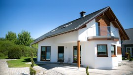 Balkon Terrasse Musterhaus STREIF Haus GmbH 