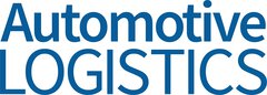 Das Bild zeigt den Text „Automotive Logistics“ in Blau, geschrieben in einer fetten, serifenlosen Schrift.