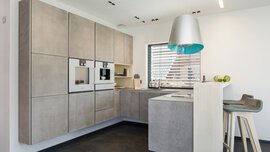 Küche Musterhaus LUXHAUS 