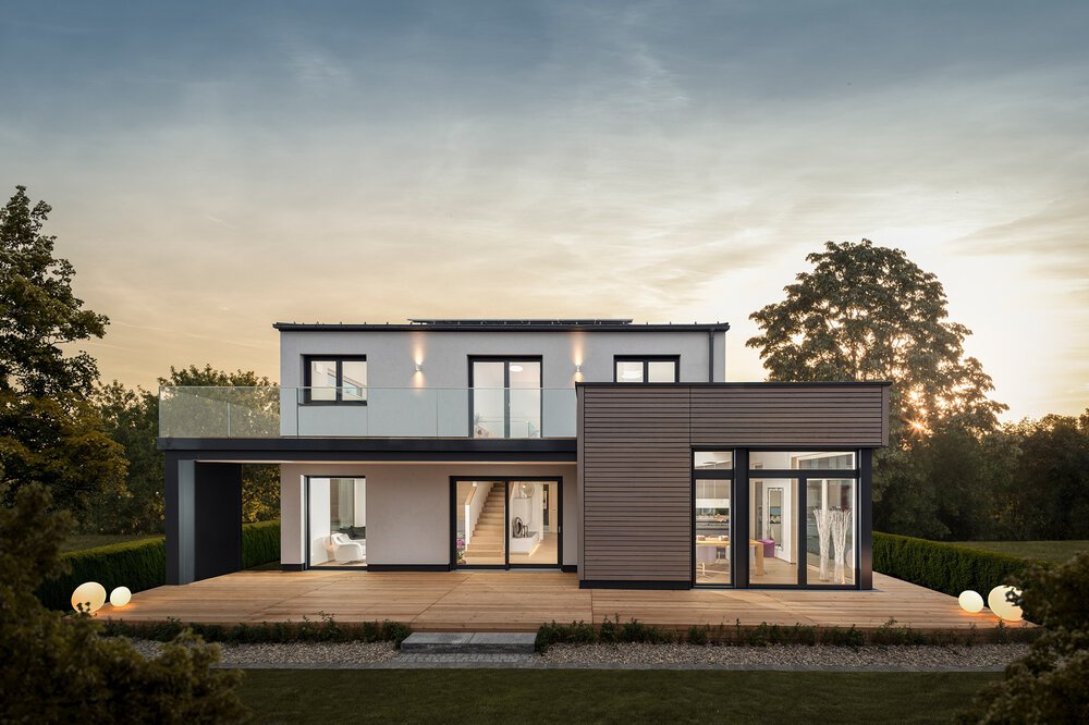 Außenansicht Musterhaus von Griffnerhaus GmbH