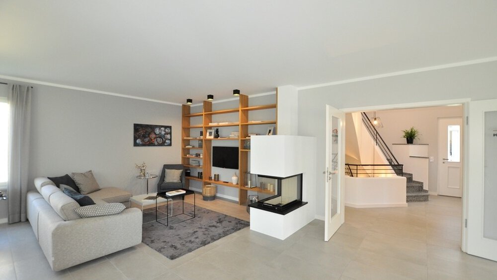 Wohnzimmer Musterhaus KEILHOFER GmbH