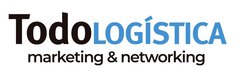 The TodoLOGÍSTICA logo in black and blue letters on a white background with the addition of “marketing & networking”.