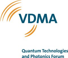 VDMA logo with blue text and orange concentric lines emanating from the V, with the text: 