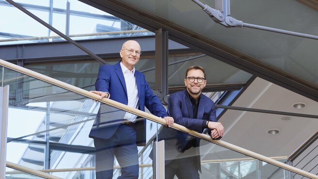 CEOs of Messe München: Dr. Reinhard Pfeiffer & Stefan Rummel