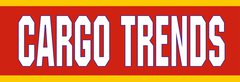 The CARGO TRENDS logo in white lettering with a blue border on a red background, with orange stripes at the top and bottom.