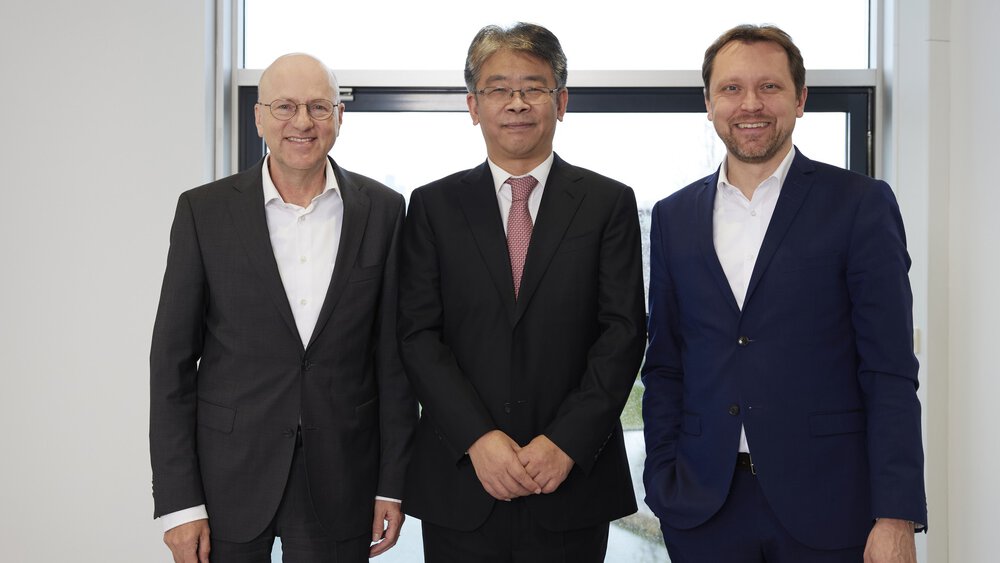 Trade fair manager Evan Sha takes on the role of ‘President China’