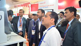 Besucher auf der drinktechnology India