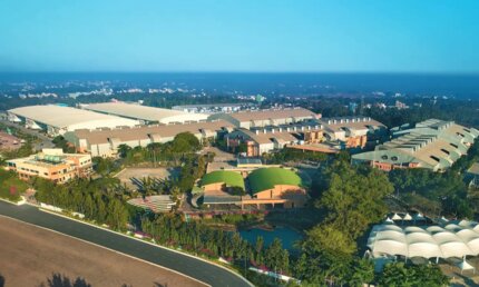 Bangalore Exhibition Center aerial view