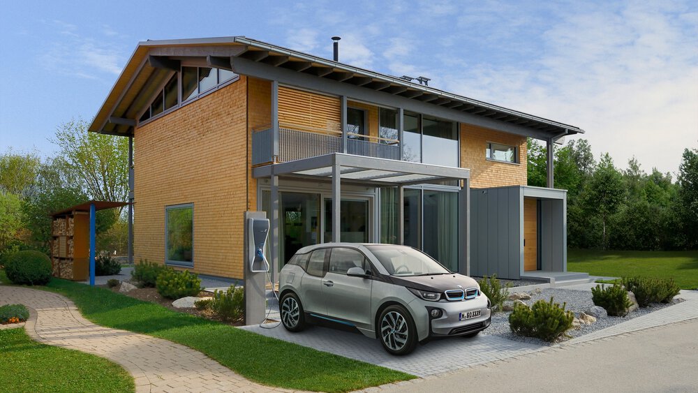 Außenansicht Musterhaus BAUFRITZ GmbH & Co. KG