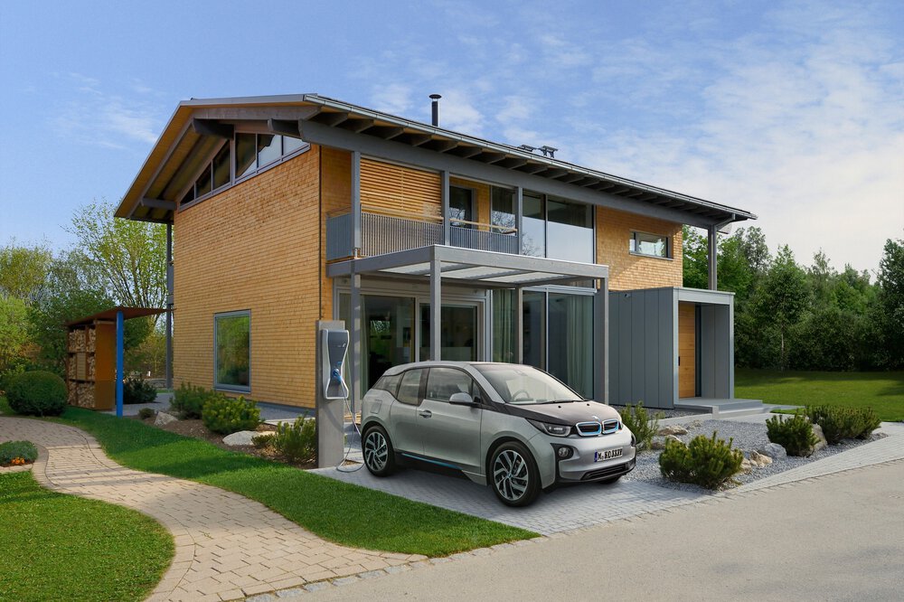 Außenansicht Musterhaus BAUFRITZ GmbH & Co. KG