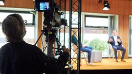 Some experts came to Messe München’s IFAT Studio, most of them joined online.