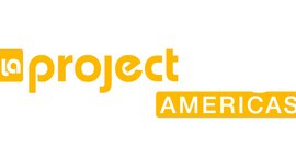 The project cargo AMERICAS logo in yellow and white lettering with the initials “tla” in a yellow square in front of it.