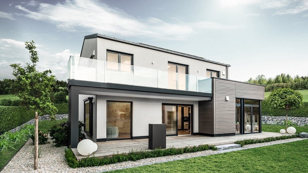 Außenansicht Musterhaus Griffnerhaus GmbH