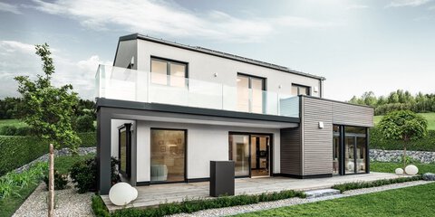 Außenansicht Musterhaus Griffnerhaus GmbH