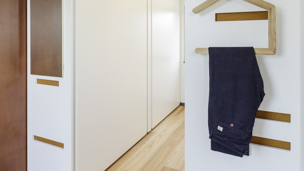 Ankleiderraum Musterhaus LUXHAUS