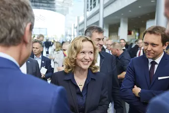 After 2022, Federal Environment Minister Steffi Lemke will open IFAT Munich again this year.