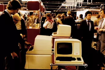 Some of the first personal computers at electronica 1982