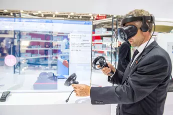 Virtual Reality auf der automatica