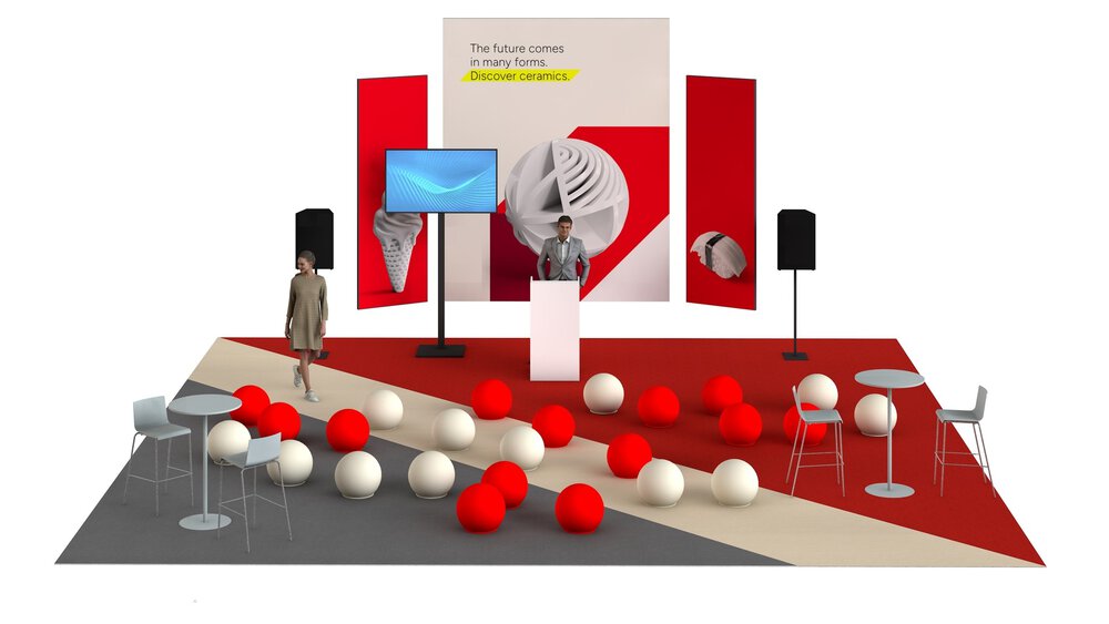 Image of the stand - Rendering - Speaker's Corner